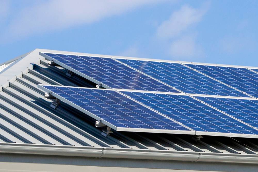 metal roofing with solar